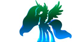 16:9 2014 3d_(artwork) absurd_res alicorn digital_media_(artwork) equid equine feathered_wings feathers female feral friendship_is_magic hasbro hi_res horn mammal my_little_pony mynokiarules mythological_creature mythological_equine mythology princess_luna_(mlp) solo widescreen wings