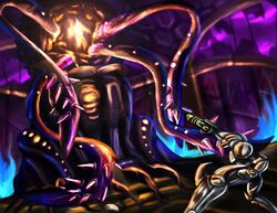 alien emperor_ing female hi_res human ing_(species) kritken mammal metroid metroid_prime metroid_prime_2 nintendo samus_aran spikes tentacle