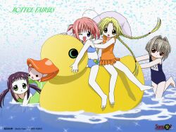  bottle_fairy chiriri duck hororo kururu oboro sarara swimsuit 