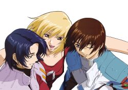  athran_zala cagalli_yula_athha gundam_seed kira_yamato mobile_suit_gundam 