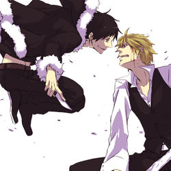  ariko_k durarara!! heiwajima_shizuo male orihara_izaya 