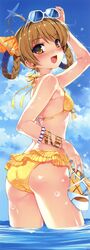  abhar ass bikini chidori_minamo deep_blue_sky_&amp;_pure_white_wings misaki_kurehito smile_cubic swimsuits 