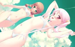  bikini garden_(cuffs) gayarou himemiya_ruri hoshino_erika mizugi string_bikini tagme wallpaper 