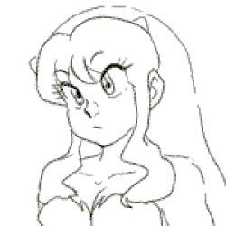  animated animated animated blast line_art lowres lum urusei_yatsura 