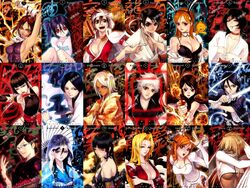  6+girls arisawa_tatsuki bleach braid everyone front_braid hair_between_eyes haori hinamori_momo inoue_orihime ise_nanao japanese_clothes kotetsu_isane kuchiki_hisana kuchiki_rukia kurotsuchi_nemu matsumoto_rangiku mole mole_under_mouth multiple_girls sayo_tanku shiba_kuukaku shihouin_yoruichi shikai sui-feng suzumebachi_(shikai) taichou_haori tier_harribel tsumugiya_ururu unohana_retsu 