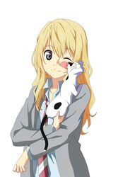  miyazono_kaori neko shigatsu_wa_kimi_no_uso tagme uniform 