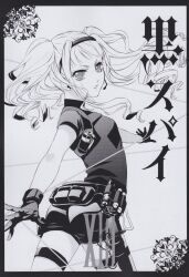  elizabeth_middleford kuroshitsuji monochrome tagme toboso_yana 