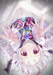  arcaea hikari_(arcaea) samayoi skirt_lift tagme 