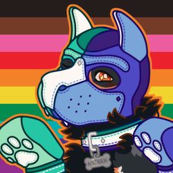  1:1 2023 accessory alternate_rainbow_pride_colors animal_mask anthro bondage canid canine canis clothing collar dragon hybrid icon lgbt_pride male mammal mask multicolored_clothing multicolored_collar mythological_creature mythological_scalie mythology nathan_(itskipper) pattern_background petplay pride_color_accessory pride_color_background pride_color_clothing pride_color_collar pride_color_outfit pride_colors pup_mask puppyplay rainbow_pride_colors roleplay scalie simple_background solo striped_background vincian_pride_colors vomittmeat wearing_mask wolf 