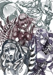  big_breasts breasts isabella_valentine pixiv_thumbnail pyrrha_omega resized smile soul_calibur soul_calibur_v soulcalibur_v tira tira_(soulcalibur) viola viola_(soulcalibur) zunta 