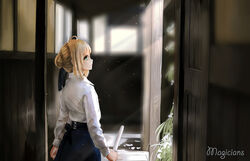  fate/stay_night magicians saber tagme 