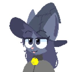  1:1 2020 aiyhav_nouneim alkemy_(aiyhav_nouneim) alpha_channel ambiguous_gender anthro big_ears big_hair black_clothing black_eyes blep clothing collar domestic_cat eyelashes felid feline felis fur grey_body grey_ears grey_fur grey_hair hair hat headgear headwear long_hair mammal multicolored_ears neckwear pink_nose smug solo tongue tongue_out topwear two_tone_ears witch_hat yellow_clothing 