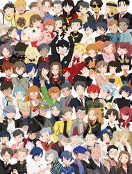  &gt;_&lt; &gt;_o 6+boys 6+girls :3 absolutely_everyone absurdres aegis_(persona) akechi_gorou amada_ken amagi_yukiko amamiya_ren andre_roland_jean_gerard antenna_hair aragaki_shinjirou backpack bag ball baseball_cap basketball_(object) beanie beard black_hair blonde_hair blue_hair brown_hair cabbie_hat canine cigar collar commentary corsage crocodile crocodilian cross_scar doujima_nanako doujima_ryoutarou ebihara_ai english_commentary everyone facial_hair father_and_daughter feline flower folding_fan fox fushimi_chihiro gekkoukan_high_school_uniform glasses grey_hair hair_ornament hair_over_one_eye hair_ribbon hairband hanamura_yousuke hand_fan hasegawa_saori hat hayase_mamoru headphones_over_headwear headwear_switch highres hime_cut hiraga_keisuke hood hoodie husband_and_wife ichijou_kou in-franchise_crossover iori_junpei iwai_munehisa iwasaki_rio jacket jewelry juice_box kamiki_akinari kawakami_sadayo kirijou_mitsuru kitagawa_yuusuke kitamura_bunkichi kitamura_mitsuko kitsune_(persona_4) konishi_naoki koromaru_(persona) kosei_high_school_uniform kujikawa_rise kuma_(persona_4) kuroda_hisano labrys_(persona) long_hair looking_at_viewer marie_(persona_4) maruki_takuto matsunaga_ayane metis_(persona) mifune_chihaya minami_eri minazuki_sho mishima_yuuki miyamoto_kazushi mochizuki_ryouji mole morgana_(persona_5) multiple_boys multiple_girls mutatsu_(persona) nagase_daisuke nakajima_shu narukami_yuu necklace necktie niijima_makoto niijima_sae nishiwaki_yuuko nurse_cap oda_shinya odagiri_hidetoshi oerba_yun_fang ohya_ichiko okumura_haru old old_man old_woman one_eye_closed oohashi_maiko orange_hair ozawa_yumi pearl_necklace pencil persona persona_3 persona_3_portable persona_4 persona_4:_the_ultimate_in_mayonaka_arena persona_4:_the_ultimax_ultra_suplex_hold persona_4_the_golden persona_5 persona_5_the_royal persona_q:_shadow_of_the_labyrinth persona_q_(series) ponytail president_tanaka red_hair red_hairband rei_(persona_q) ribbon robot rose sailor_collar sakamoto_ryuuji sakura_futaba sakura_soujirou sanada_akihiko satonaka_chie scar school_uniform shiomi_kotone shirogane_naoto short_hair shuujin_academy_school_uniform sketchbook smile sodapeche spiked_collar spikes sunglasses takamaki_anne takemi_tae tarot tarot_(card) tatsumi_kanji tomochika_kenji tongue tongue_out toriumi_isako tougou_hifumi twintails uehara_sayoko veil volleyball yamagishi_fuuka yasogami_school_uniform yoshida_toranosuke yoshizawa_kasumi yukari_takeba yuuki_makoto_(persona_3) zen_(persona_q) 