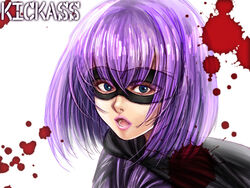  female hit-girl kick-ass mask tagme 