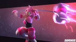  16:9 3d_(artwork) 4k absurd_res amy_rose anthro armwear black_nose boots bottomwear breasts clothing digital_media_(artwork) domibun elbow_gloves eulipotyphlan female fingerless_gloves footwear fur gloves glowing glowing_eyes green_eyes hair hammer handwear hedgehog hi_res holding_hammer holding_object holding_tool legwear looking_at_viewer mammal medium_breasts motion_blur piko_piko_hammer pink_body pink_bottomwear pink_clothing pink_fur pink_hair pink_shorts sega shorts solo sonic_the_hedgehog_(series) source_filmmaker_(artwork) swinging_weapon thick_thighs thigh_boots thigh_highs tools warfare_amy warfare_machine widescreen 