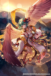  garter hanusu japanese_clothes monster_girl romancing_saga_re;universe square_enix wings 