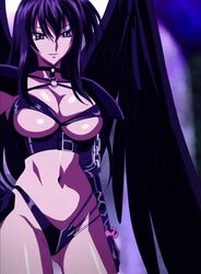  anime_screenshot black_panties bra_strap dominatrix female high_school_dxd panties raynare third-party_source underwear 