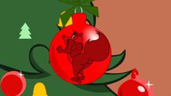  16:9 3_toes 4k abstract_background absurd_res anthro arm_tuft ass athletic belly big_tail biped black_eyebrows black_eyes brown_background butt_focus butt_pose butt_tuft canid canine canis cheek_tuft chin_tuft christmas christmas_decorations christmas_ornament christmas_tree closed_eyes colored dated detailed digital_drawing_(artwork) digital_media_(artwork) ears_back elbow_tuft eyebrows facial_tuft fake_tail feet fist flat_colors fluffy fluffy_tail fur grey_body grey_fur grin happy head_tuft hi_res hip_tuft holidays humanoid_feet knee_tuft leg_tuft looking_at_own_tail looking_at_reflection looking_at_tail male mammal multicolored_body multicolored_fur nude open_mouth paws pink_nose pinup pivoted_ears plant plantigrade pose raised_heel rear_view redraw reflection reflection_focus shoulder_tuft signature simple_background skinny smile smirk smug smug_expression smug_face smug_grin soles solo standing standing_on_toes stevethedragon tail tail_motion tailwag thomas_timber_wolf timber_wolf_(series) tiptoes toes tree tuft two_tone_body two_tone_fur waving_butt waving_tail white_belly white_body white_fur white_sclera wide_hips widescreen wolf 