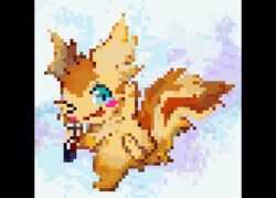  alcohol_bottle animated anthro blue_eyes blush brown_body brown_fur digital_media_(artwork) fur generation_3_pokemon linoone looking_at_viewer male nintendo numa_(ouroporos) open_mouth ouroporos pixel_(artwork) pixel_animation pokemon pokemon_(species) short_playtime solo star tan_body tan_fur 