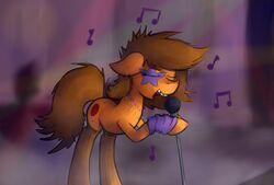  80&#039;s_theme better_version_at_source braces closed_eyes digital_media_(artwork) earth_pony equid equine fan_character female feral hasbro horse mammal marsminer my_little_pony pony rock_star singing solo stage venus_spring 