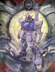  apsalus ground_gundam gundam gundam_08th_ms_team mecha 