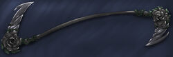  hi_res melee_weapon not_furry polearm rose_(disambiguation) scythe weapon weisswinddragon 