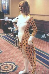 brittany_diggers cheetah clothed clothing cosplay costume felid feline female fursuit gold_digger grandfathered_content group human mammal photography_(artwork) real solo_focus tail unknown_artist