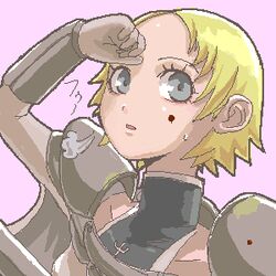  claymore female lowres priscilla_(claymore) solo tea_(nakenashi) 