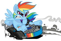 alpha_channel blue_body blue_feathers blue_fur equid equine feathered_wings feathers female feral friendship_is_magic fur hair hasbro kart mammal multicolored_hair my_little_pony mythological_creature mythological_equine mythology pegasus rainbow_dash_(mlp) rainbow_hair simple_background solo theartrix transparent_background vehicle wings