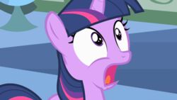 16:9 animated blinking equid equine female feral flat_colors friendship_is_magic fur hair hasbro horn mammal multicolored_hair my_little_pony mythological_creature mythological_equine mythology o_o purple_body purple_fur purple_hair reaction_image scared shock_and_awe shocked short_playtime solo surprise terror twilight_sparkle_(mlp) two_tone_hair unicorn unknown_artist widescreen