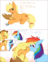 2011 applejack_(mlp) blackfury blonde_hair blue_body blue_feathers blue_fur blush bodily_fluids closed_eyes clothed clothed_feral clothing comic confession cowboy_hat dialogue digital_media_(artwork) duo earth_pony english_text equid equine eyelashes feathered_wings feathers female female/female feral friendship_is_magic fur green_eyes hair hasbro hat headgear headwear heart_symbol hi_res horse kiss_on_lips kissing longing looking_at_picture love mammal multicolored_hair multiple_scenes my_little_pony mythological_creature mythological_equine mythology open_mouth orange_body pegasus photo pink_eyes pony rainbow_dash_(mlp) rainbow_hair romantic_confession shy side_view simple_background solo surprise tail tears text unrequited_love white_background wide_eyed wings worried