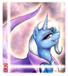 alpha_channel border equid equine female feral friendship_is_magic hasbro horn low_res mammal my_little_pony mythological_creature mythological_equine mythology slightly-stratus solo transparent_border trixie_(mlp) unicorn