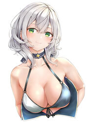  bikini_top cleavage hololive shirogane_noel swimsuits tagme terebi- 