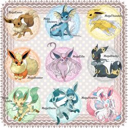 1:1 absurd_res ambiguous_gender canid canine eevee eeveelution english_text espeon evolutionary_family fakemon feral flareon generation_1_pokemon generation_2_pokemon generation_4_pokemon generation_6_pokemon glaceon glitchsamo21 hi_res jolteon leafeon mammal mega_evolution multiple_images nintendo pokemon pokemon_(species) romaji_text solo sylveon tail text umbreon vaporeon