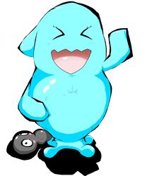 0024yuuki blush generation_2_pokemon hi_res inflation male nintendo pokemon pokemon_(species) solo wobbuffet