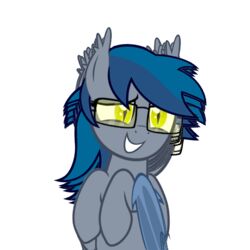 1:1 2014 alpha_channel animated bat_pony equid equine fan_character female hasbro horse hybrid mammal membrane_(anatomy) membranous_wings my_little_pony pony short_playtime simple_background smile solo transparent_background vito wings