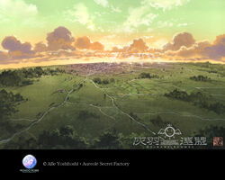  abe_yoshitoshi english_text exif_thumbnail_surprise haibane_renmei landscape nature no_humans outdoors photoshop_(medium) scenery 