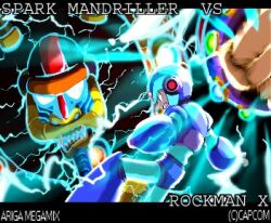  ariga_hitoshi capcom lowres rockman rockman_x spark_mandrill 