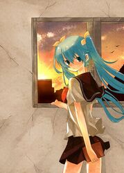  gan hatsune_miku seifuku tagme vocaloid 