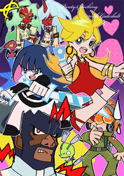  back_lace brief_(character) brief_(psg) chuck chuck_(psg) edamame_(buruburu) fastener garterbelt_(character) garterbelt_(psg) kneesocks_(character) kneesocks_(psg) panty_&amp;_stocking_with_garterbelt panty_(character) panty_(psg) scanty scanty_(psg) stocking_(character) stocking_(psg) stripes_i_&amp;_ii 