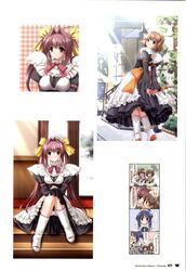  4koma chocolat_-maid_cafe_curio- manai_misato nekonyan yuki_suzu 