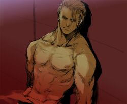  blonde_hair geese_howard hideaki king_of_fighters kof male male_focus snk 