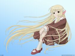  chii chobits dress long_hair supersonicdarky 