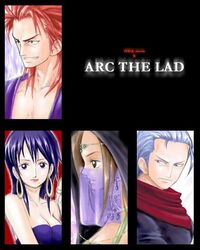  2boys 2girls arc_the_lad arc_the_lad_ii cosplay multiple_boys multiple_girls one_piece sania_(arc_the_lad) shante_(arc_the_lad) shu_(arc_the_lad) tosh_(arc_the_lad) 