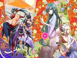  katanagatari maniwa_chouchou maniwa_kamakiri maniwa_koumori maniwa_mitsubachi sabi_hakuhei togame yasuri_nanami 