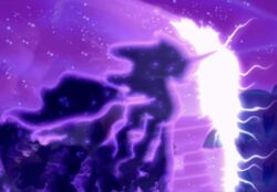  2015 abstract_background alicorn ambiguous_gender animated equid equine equum_amici feathered_wings feathers feral friendship_is_magic glowing hasbro horn mammal my_little_pony mythological_creature mythological_equine mythology short_playtime solo tantabus wings 