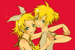  kagamine_len kagamine_rin nayu tagme vocaloid 