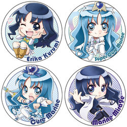  brooch character_name commentary_request cure_marine cure_marine_(super_silhouette) cure_marine_mirage female heart heart_brooch heartcatch_precure! jewelry kurumi_erika magical_girl mirage_precure precure satogo thighhighs 