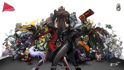  6+boys 6+girls age_difference ahoge ai_rin all_4_one_(bayonetta) anniversary arm_strap armor avatar:_the_last_airbender avatar_legends bayonetta bayonetta_(series) bayonetta_2 beard beehive_hairdo big_bull_crocker black_baron black_hair blonde_hair blue_eyes blue_hair bodysuit bow bowtie brass_knuckles breasts buckle card cereza chainsaw character_request chibi claw_(weapon) colored_skin company_connection cornrows crossed_arms crossover dark_skin domino_mask dual_wielding durga_(max_anarchy) earrings edgar_oinkie electricity english_text enzo eyelashes eyewear_on_head facial_hair feathers finger_on_trigger fingerless_gloves food foreshortening fruit fur_trim glasses gloves glowing glowing_eyes goggles goggles_on_head green_hair gun hair_ribbon handgun hat headset helmet highres holding horns immorta jack_cayman jeanne_(bayonetta) jewelry jumping korra large_breasts legs_apart leonhardt_victorion lips lipstick logo loki_(bayonetta) long_hair looking_at_viewer luka_redgrave madworld makeup mask mathilda max_anarchy maximillian_caxton metal_gear_(series) metal_gear_rising:_revengeance mole mole_under_mouth mugen_kouro multicolored_hair multiple_boys multiple_girls muscular necklace nikolai_dmitri_bulygin official_art official_wallpaper open_mouth outstretched_arm photoshop_(medium) pink_skin platinumgames_inc. polar_bear_dog ponytail power_armor purple_hair raiden_(metal_gear) red_eyes red_lips ribbon riding rifle robot rodin sam_gideon scarborough_fair_(bayonetta) sheath sheathed short_hair side_slit simple_background skull spiked_hair standing streaked_hair sunglasses sword tattoo the_legend_of_korra the_wonderful_101 torn_clothes two-tone_hair vanquish_(game) very_long_hair watermelon weapon white_background white_hair wonder_black wonder_blue wonder_director wonder_green wonder_pink wonder_red wonder_white wonder_yellow yuri_(mugen_kouro) zero_(max_anarchy) 