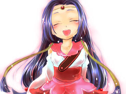  :d bad_id bad_pixiv_id closed_eyes code_geass female open_mouth smile solo sumeragi_kaguya takaya 